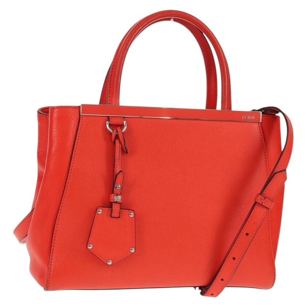 Fendi 2Jours Leather Medium